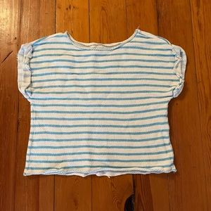 Lou and Grey cropped sweater top.